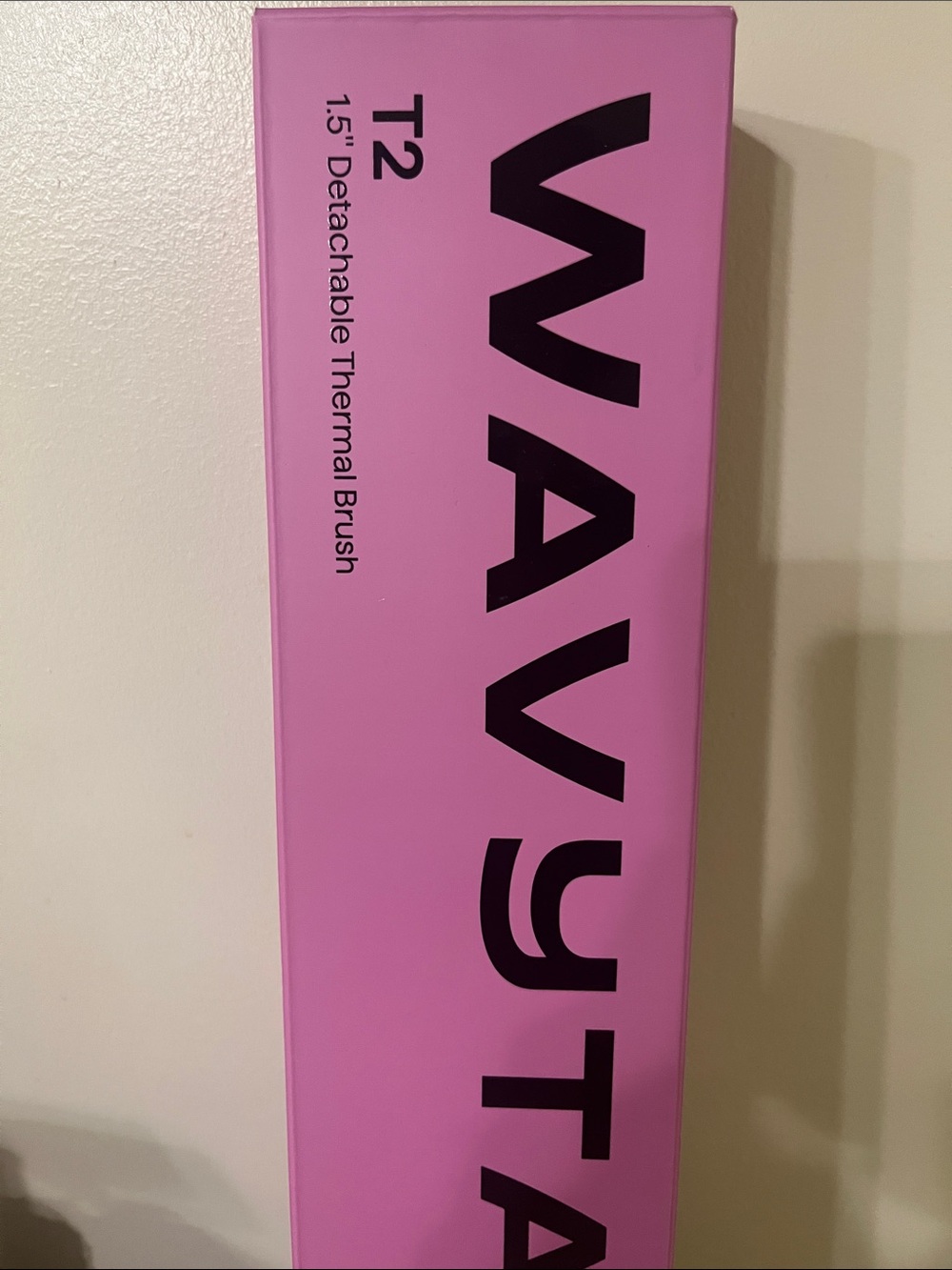 WavyTails T2 1.5" Detachable Thermal Brush - Pink